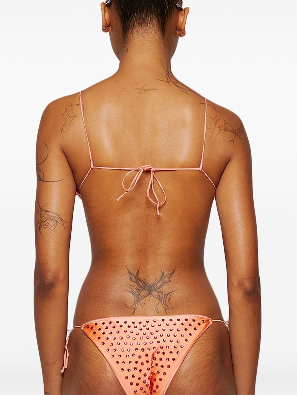 Gem crystal-embellished bikini - 6