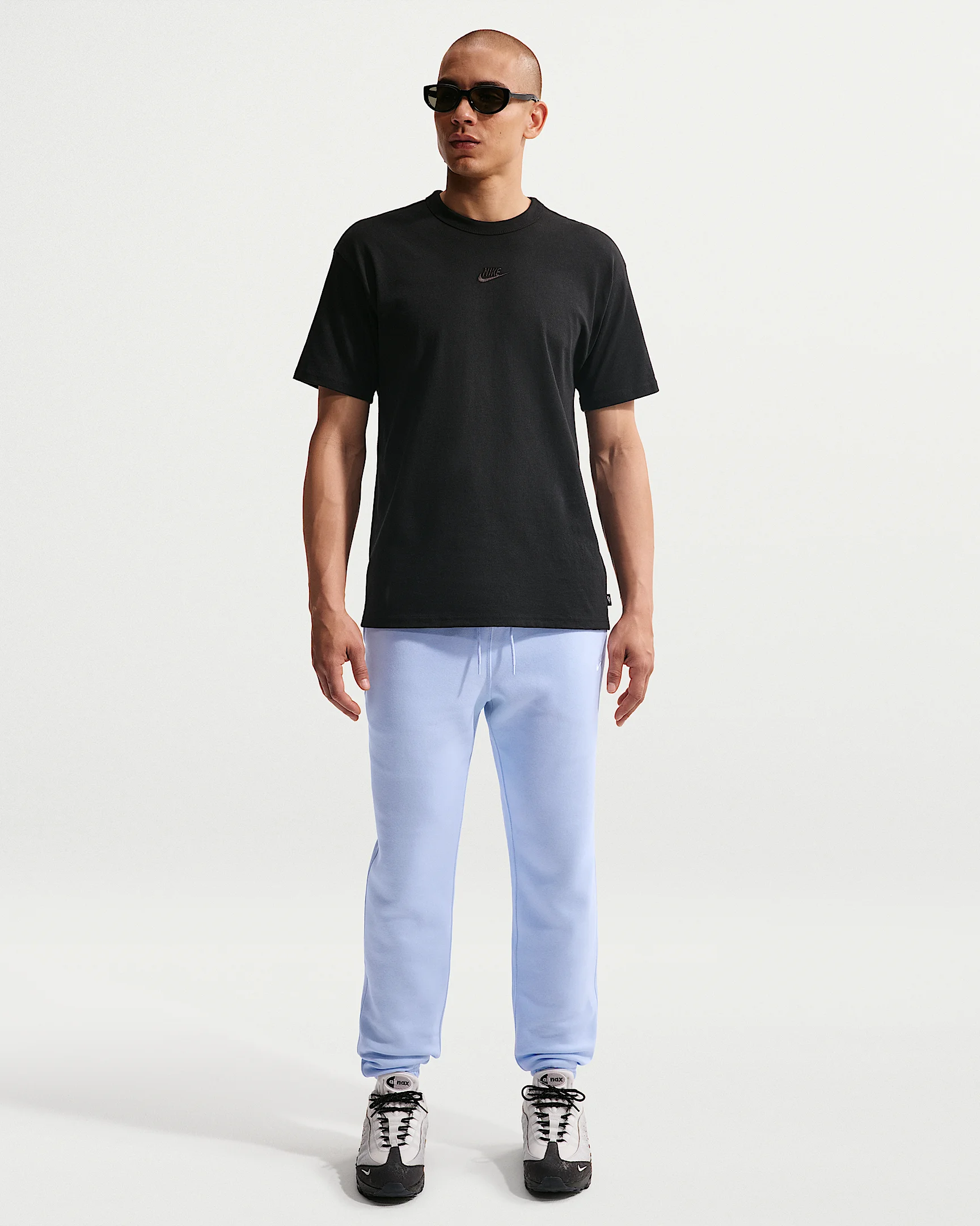 Nike Club Men's Cuffed Brushed Fleece Pants - 1