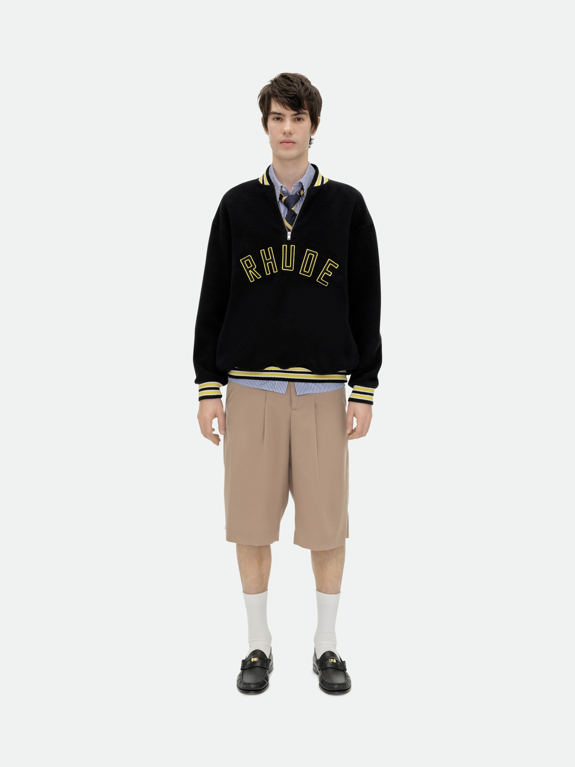 RHUDE QUARTER-ZIP VARSITY - 2