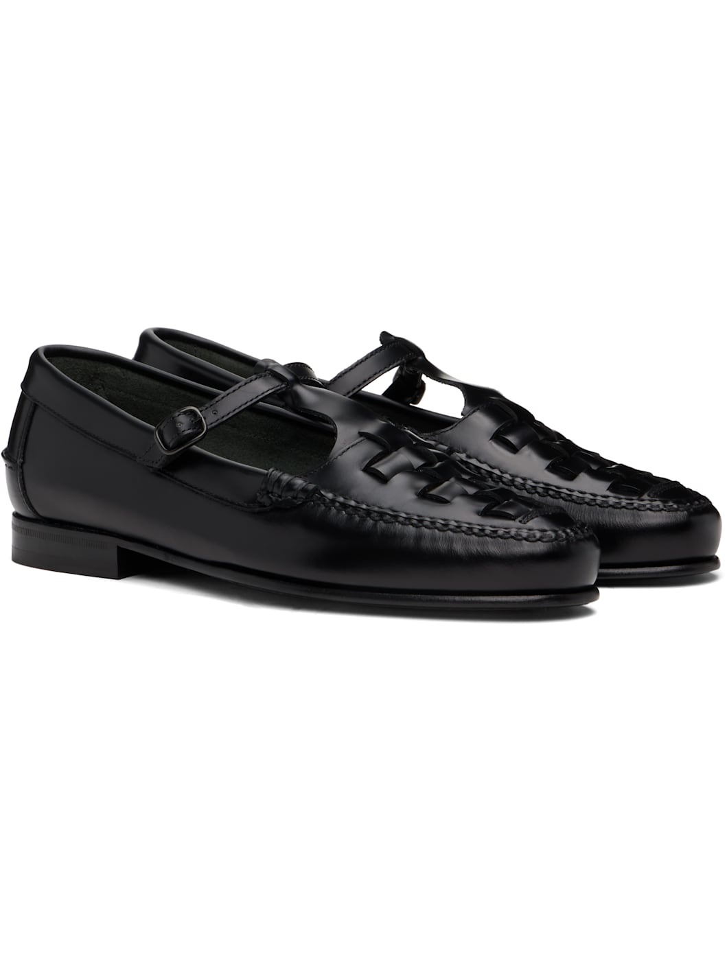 MAQUEDA - Interwoven T-bar Loafer – Hereu Studio