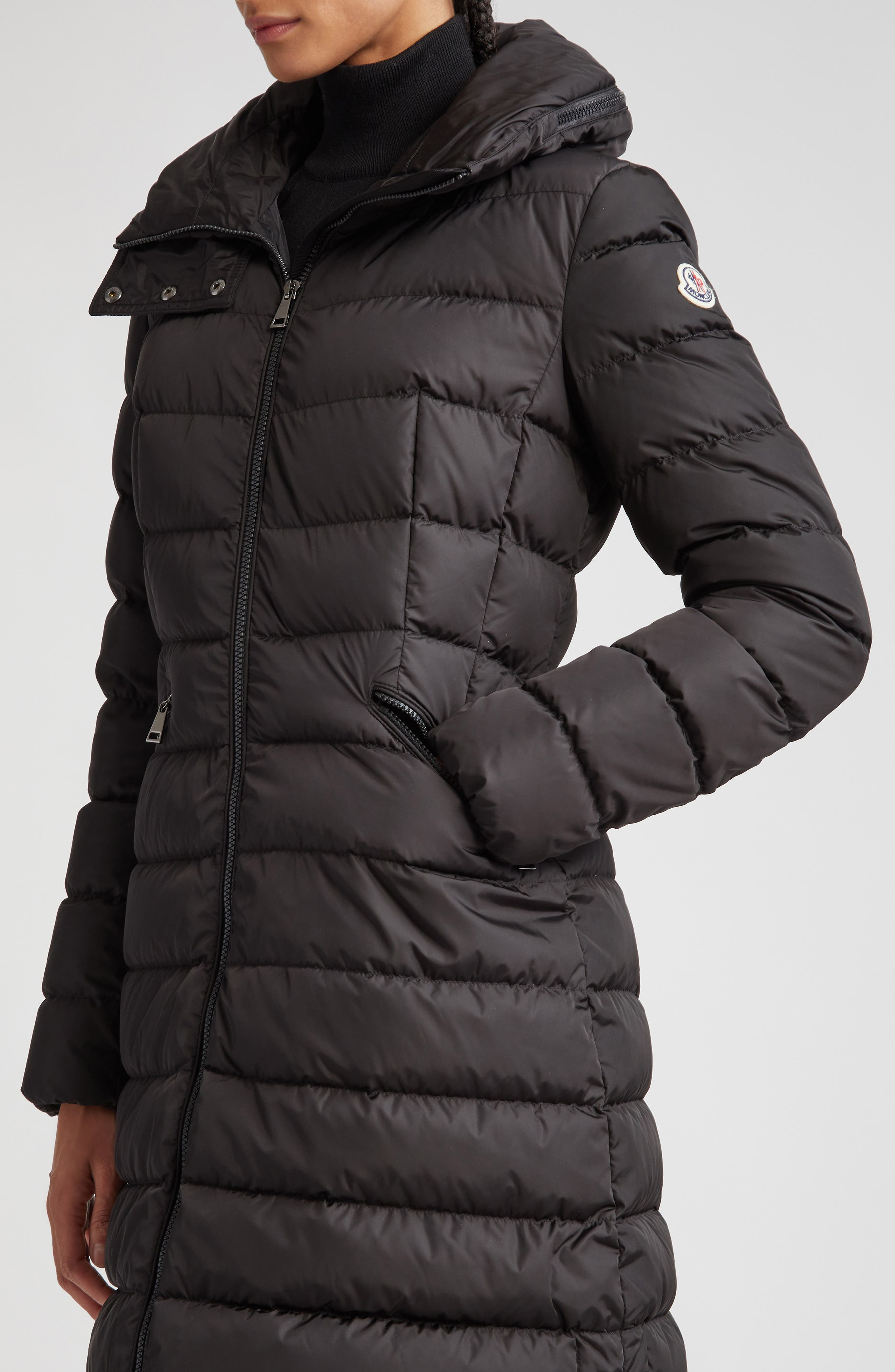 Flammette Down Coat - 4