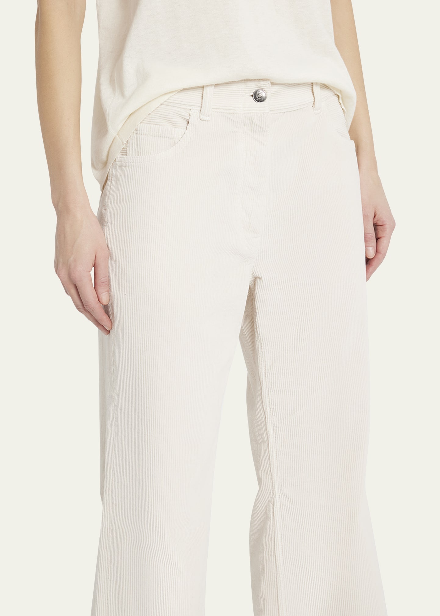 Dan Corduroy Straight-Leg Pants - 5