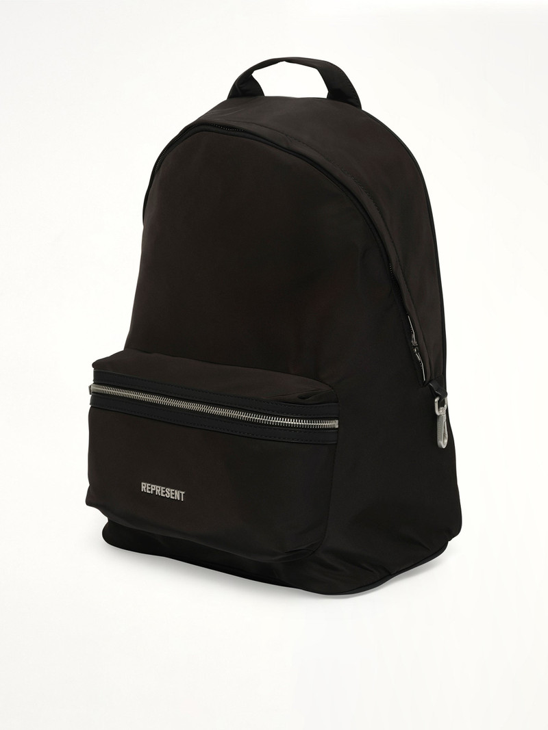 REPRESENT Nylon Backpack in Black outlook