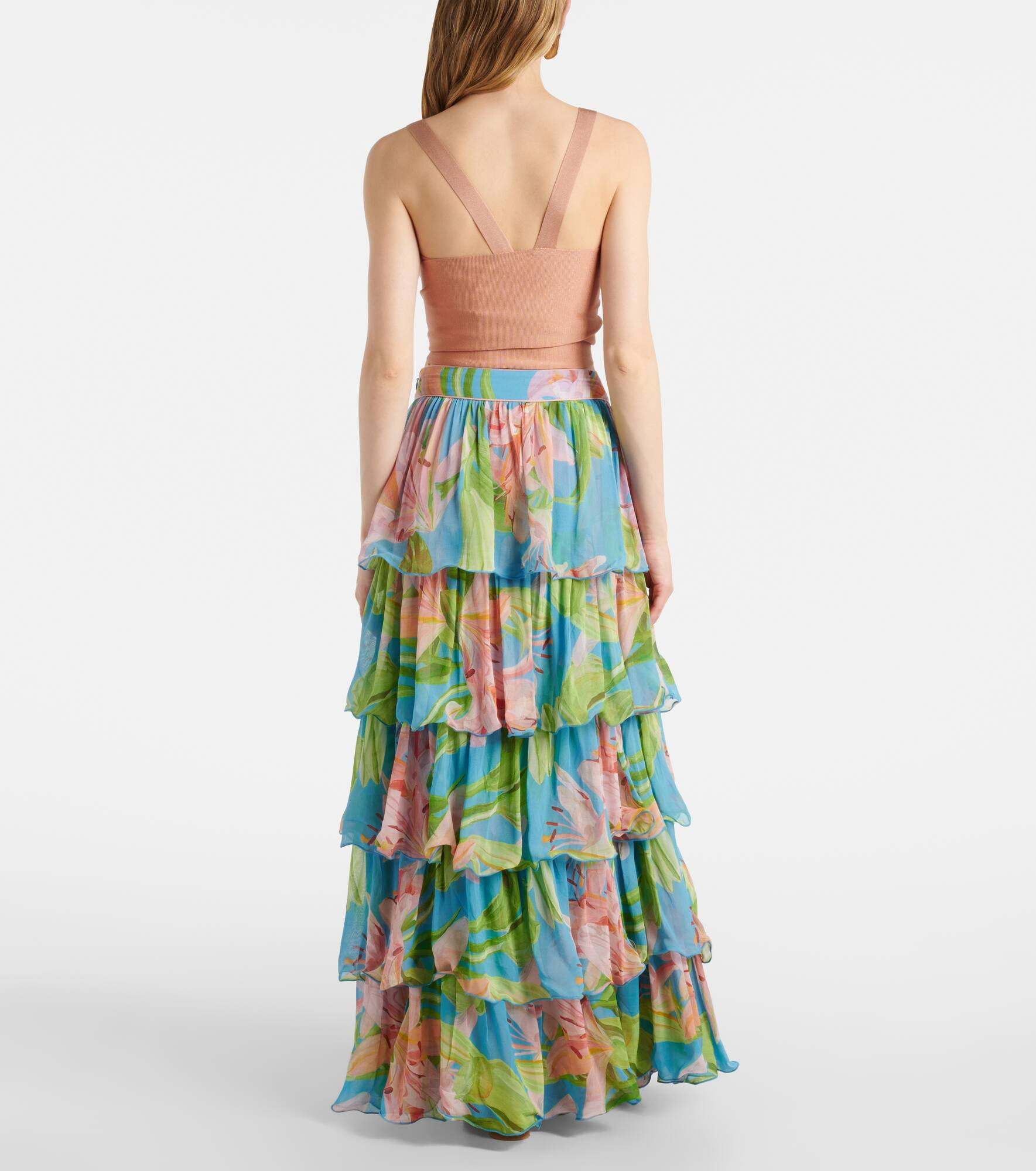 Floral maxi skirt - 3