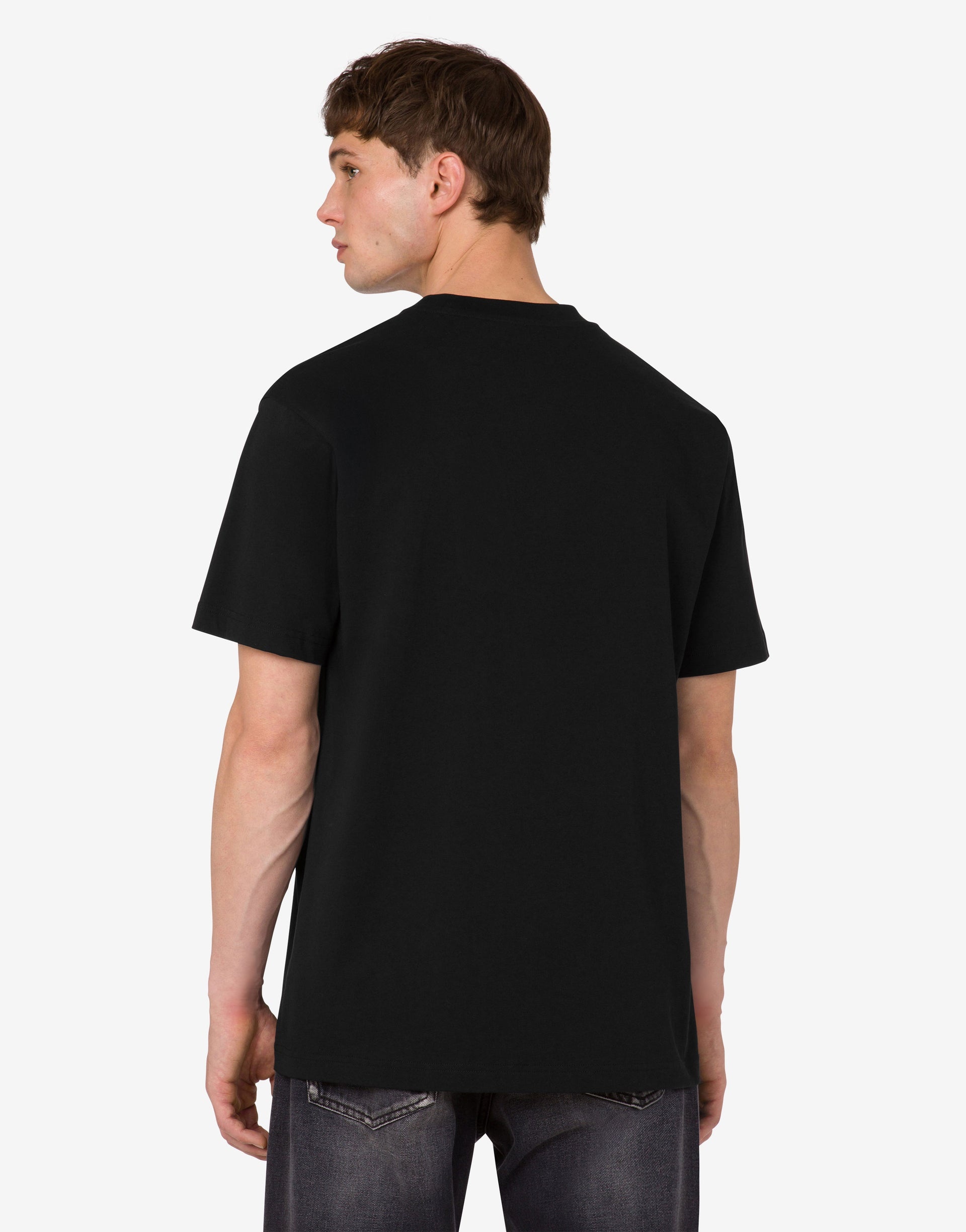 PRINTED ORGANIC COTTON JERSEY T-SHIRT - 3