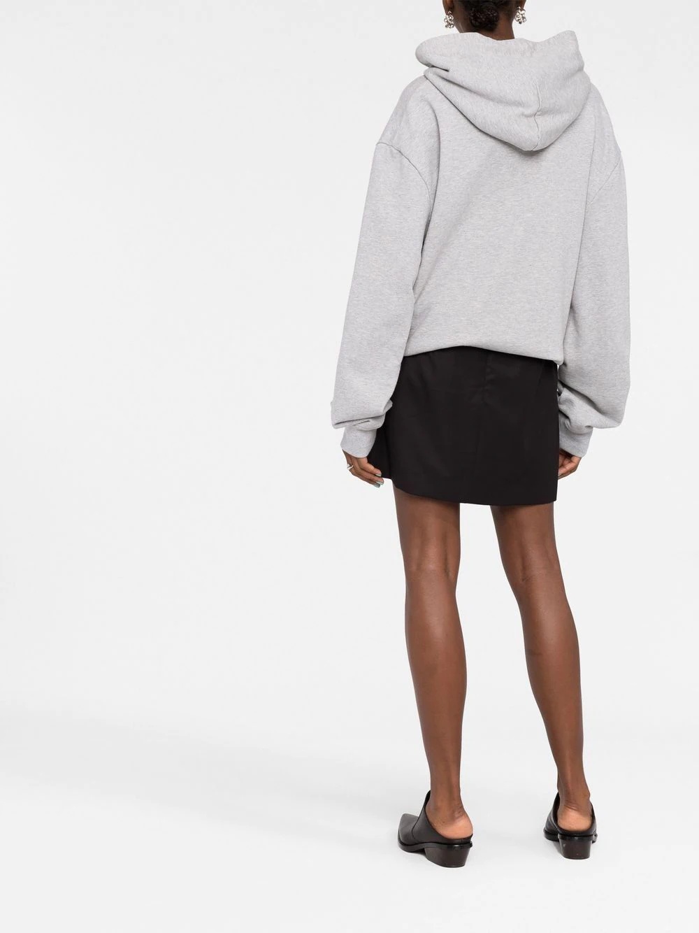 Large Mini A-line skirt - 4
