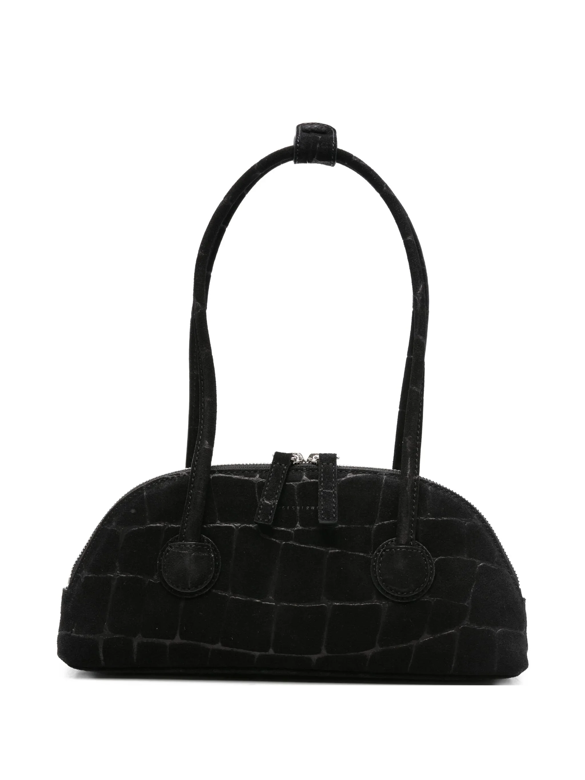 Margesherwood Bessette Croc-effect Calf-suede Tote Bag - 1