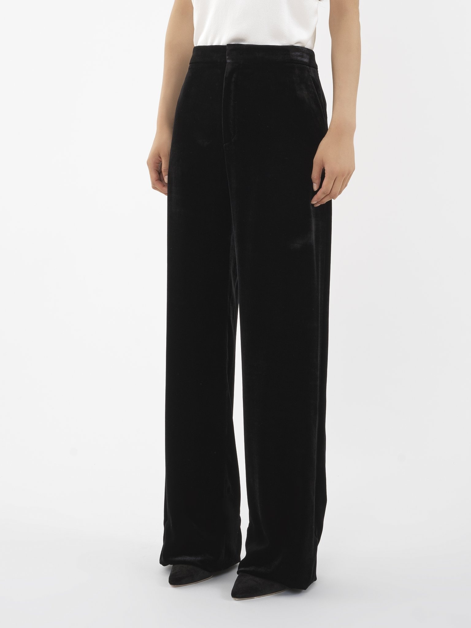 REGULAR-WAIST TAILORED PANTS - 4