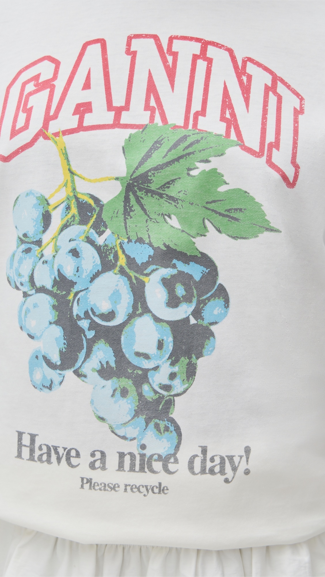 Basic Jersey Grapes Relaxed T-shirt - 5
