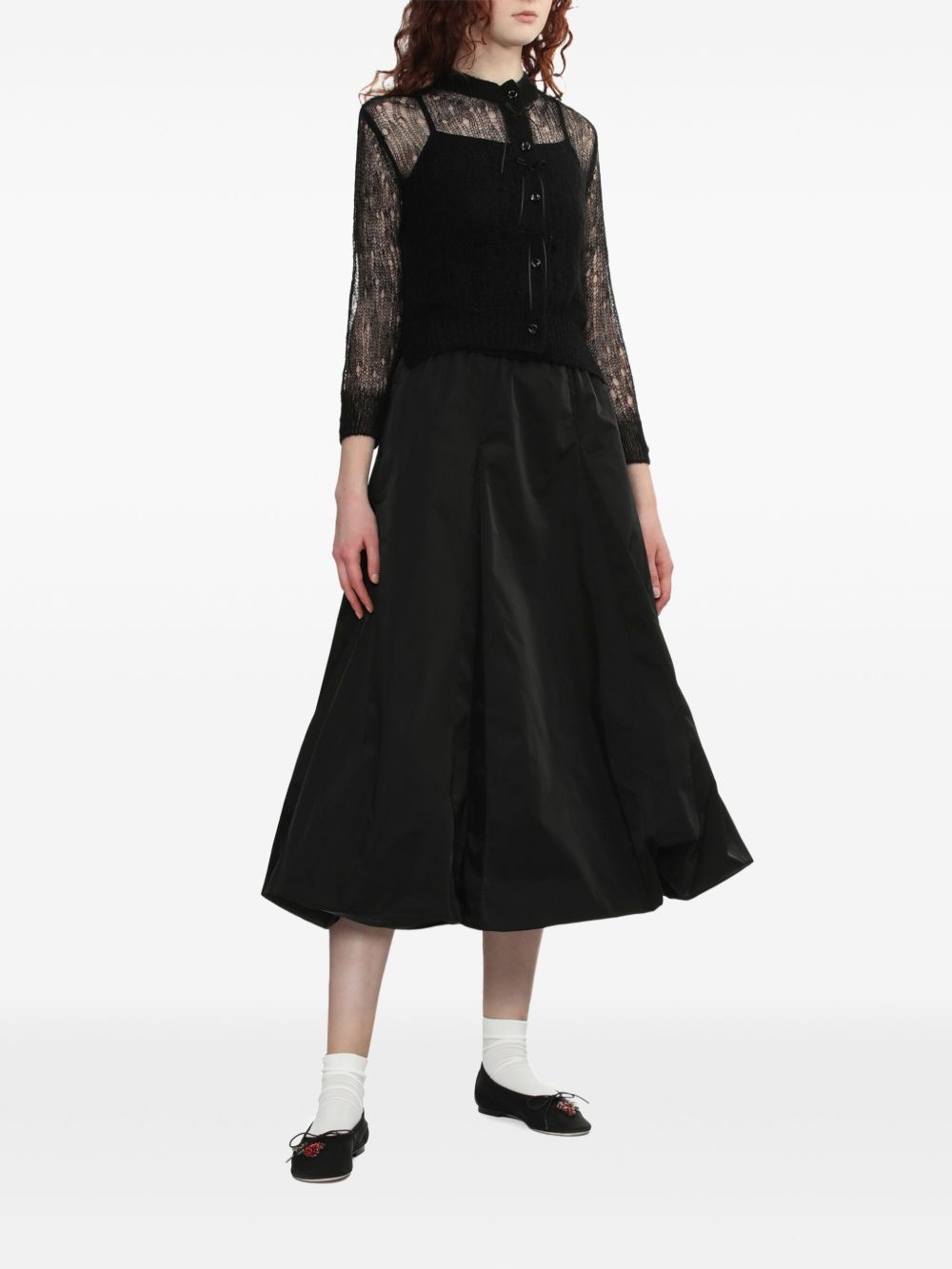 crystal-embellished ballet flats - 6
