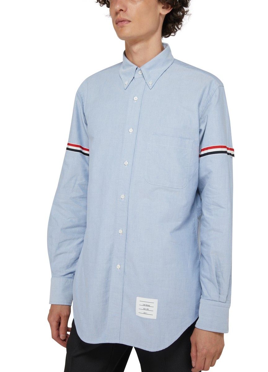 Classic long sleeve shirt in cotton - 4