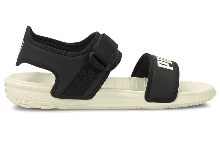 PUMA SoftRide Sandal 'Black Marshmallow' 375104-02 - 2