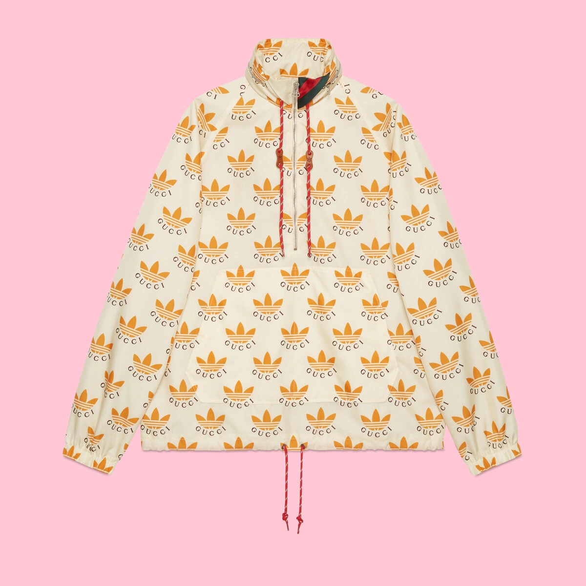 adidas x Gucci Trefoil print jacket - 1