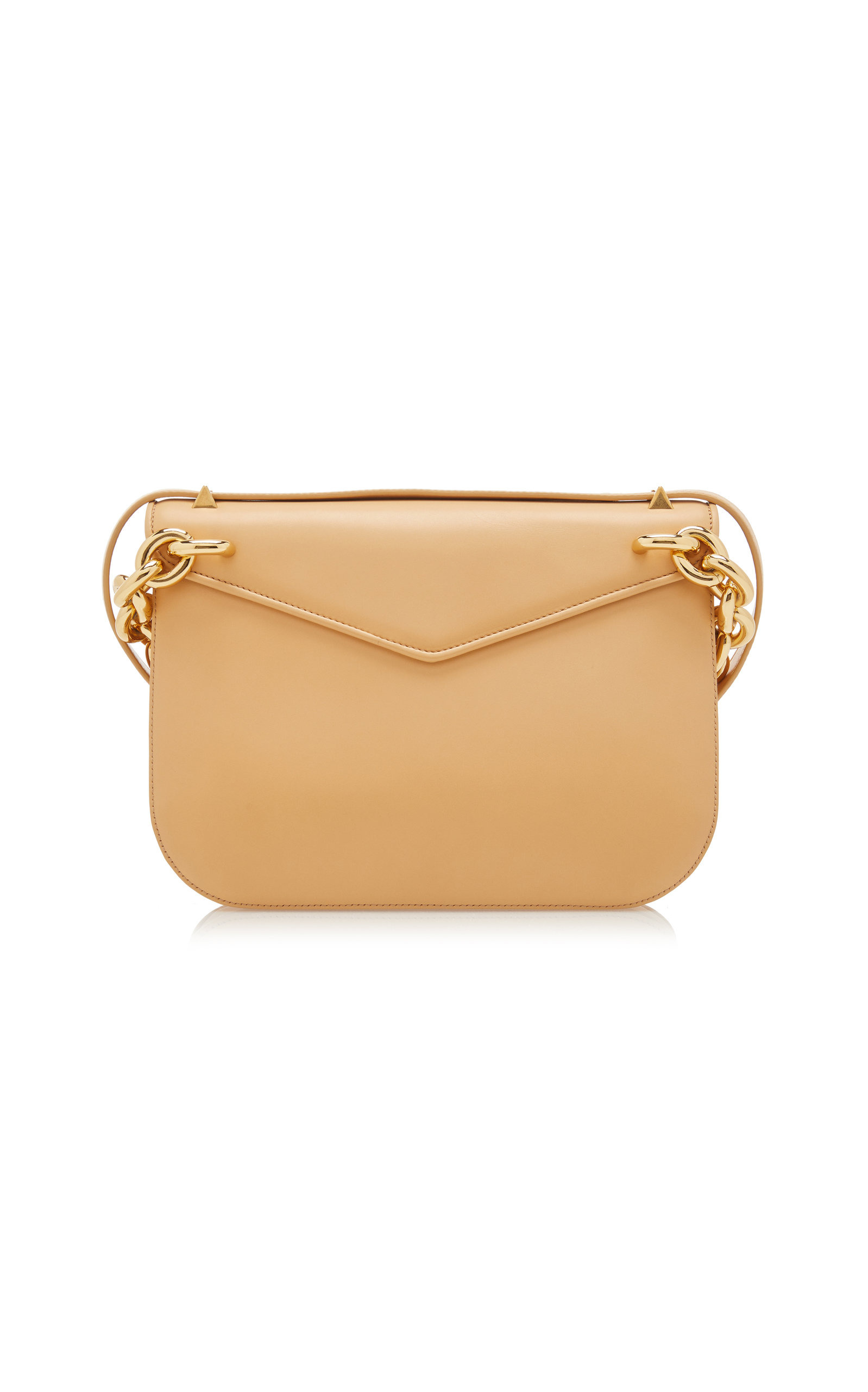 The Mount Large Leather Shoulder Bag neutral - 7