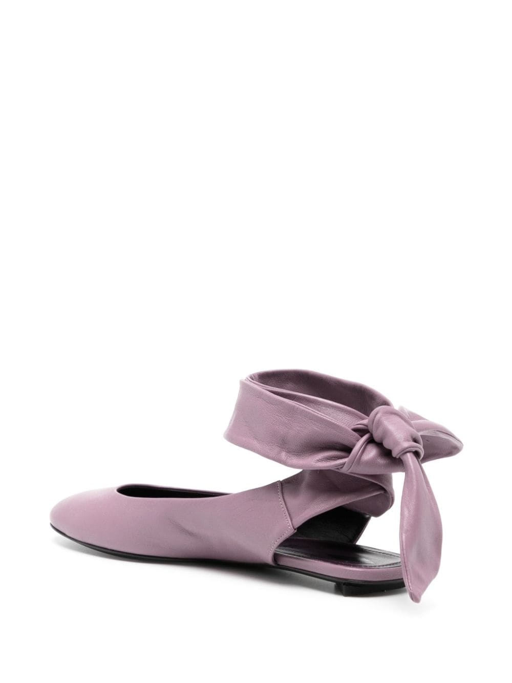 Cloe leather ballerina shoes - 3