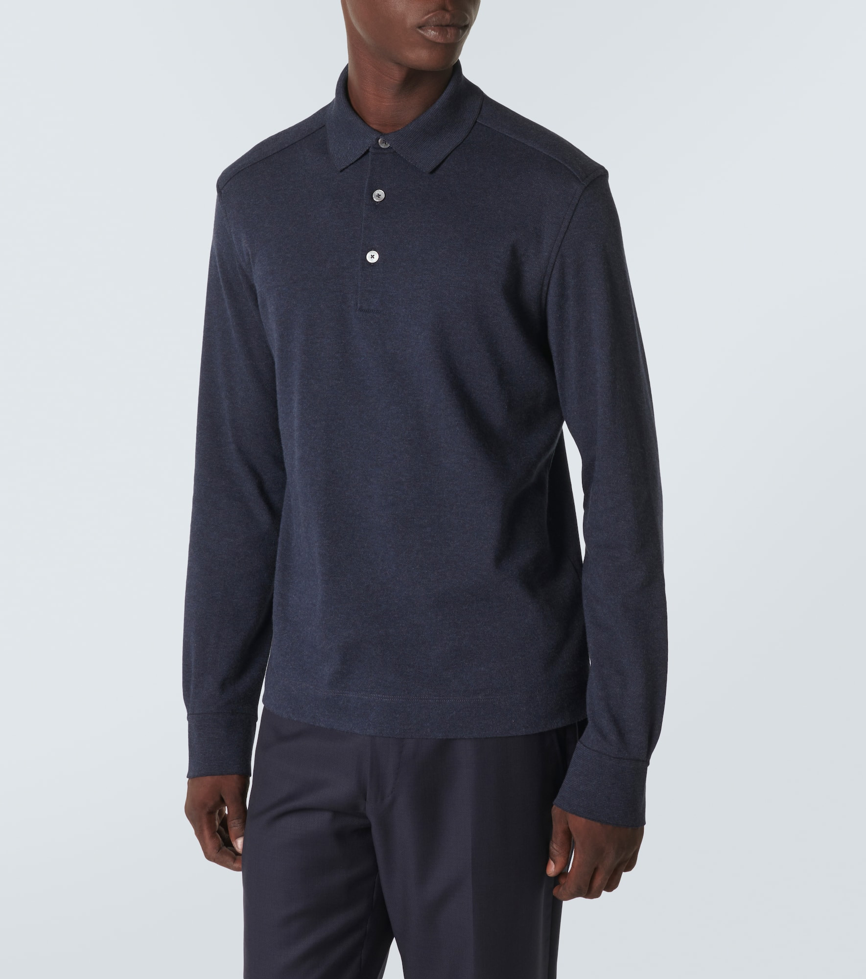 Cotton polo shirt - 3