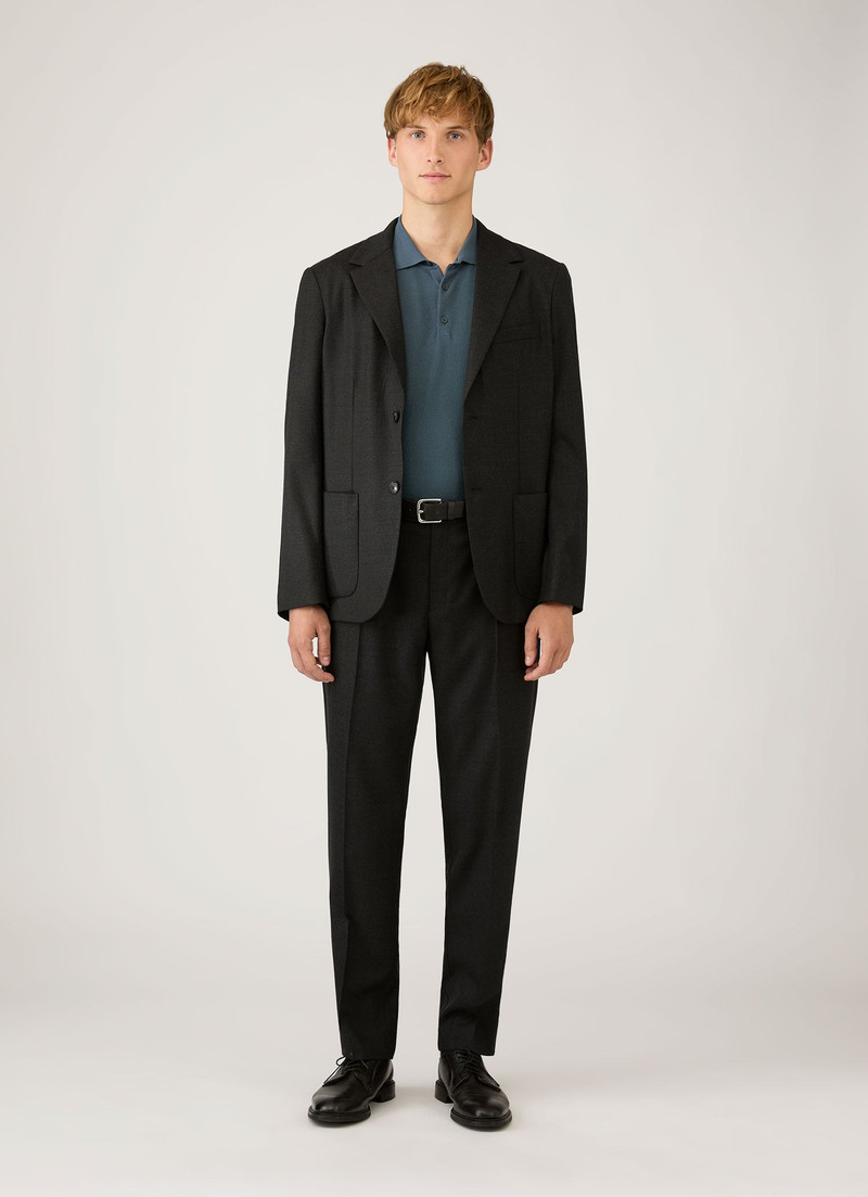 Sunspel Knit Polo Shirt outlook