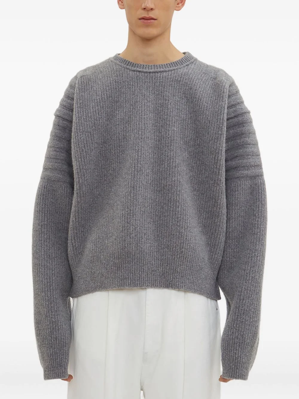 virgin-wool sweater - 1