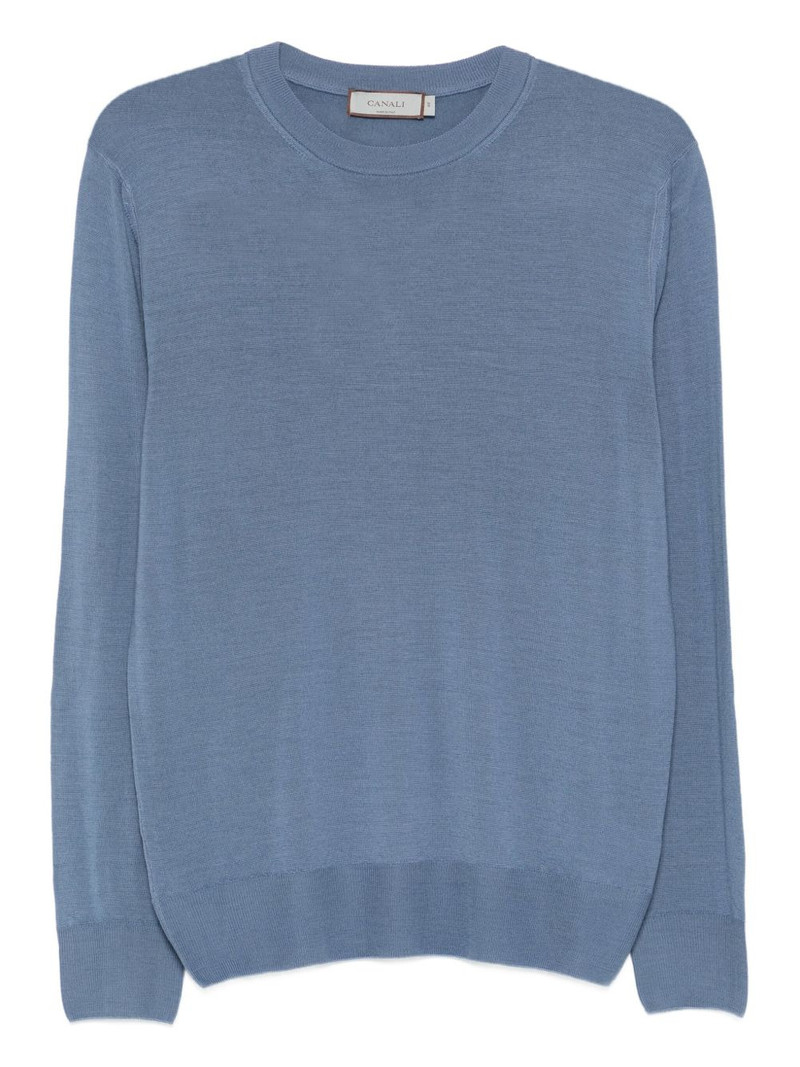 round-neck wool T-shirt 1