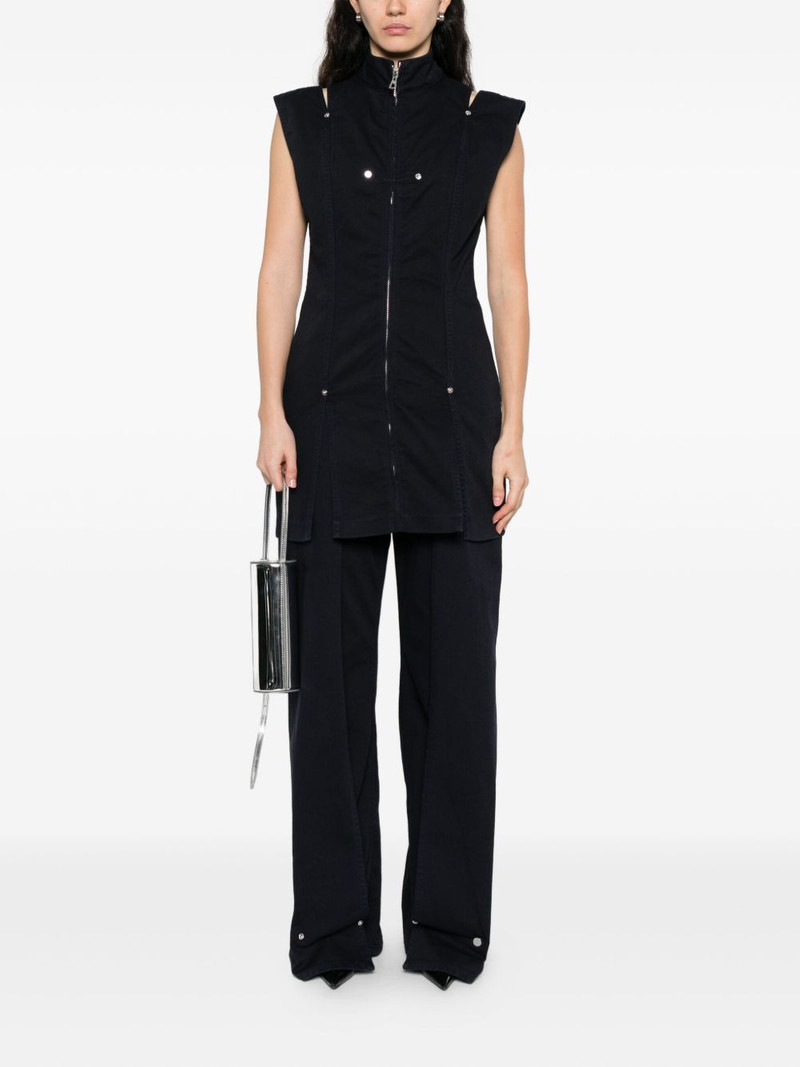 Jean Paul Gaultier panelled button-fastening jeans outlook