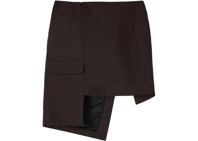 Off-White OFF-WHITE Asymmetric Cargo Skirt Black outlook