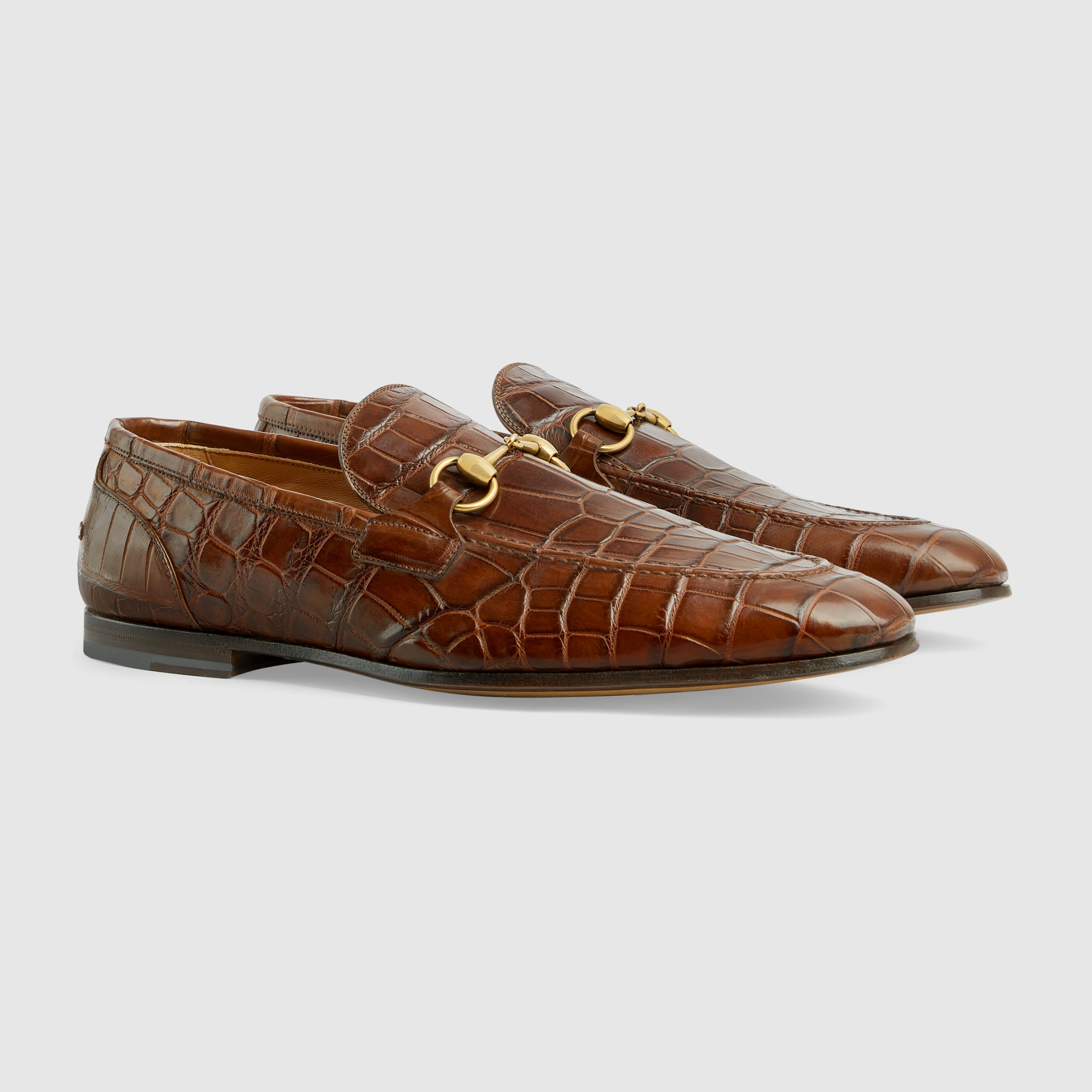Men's Gucci Jordaan crocodile loafer - 2