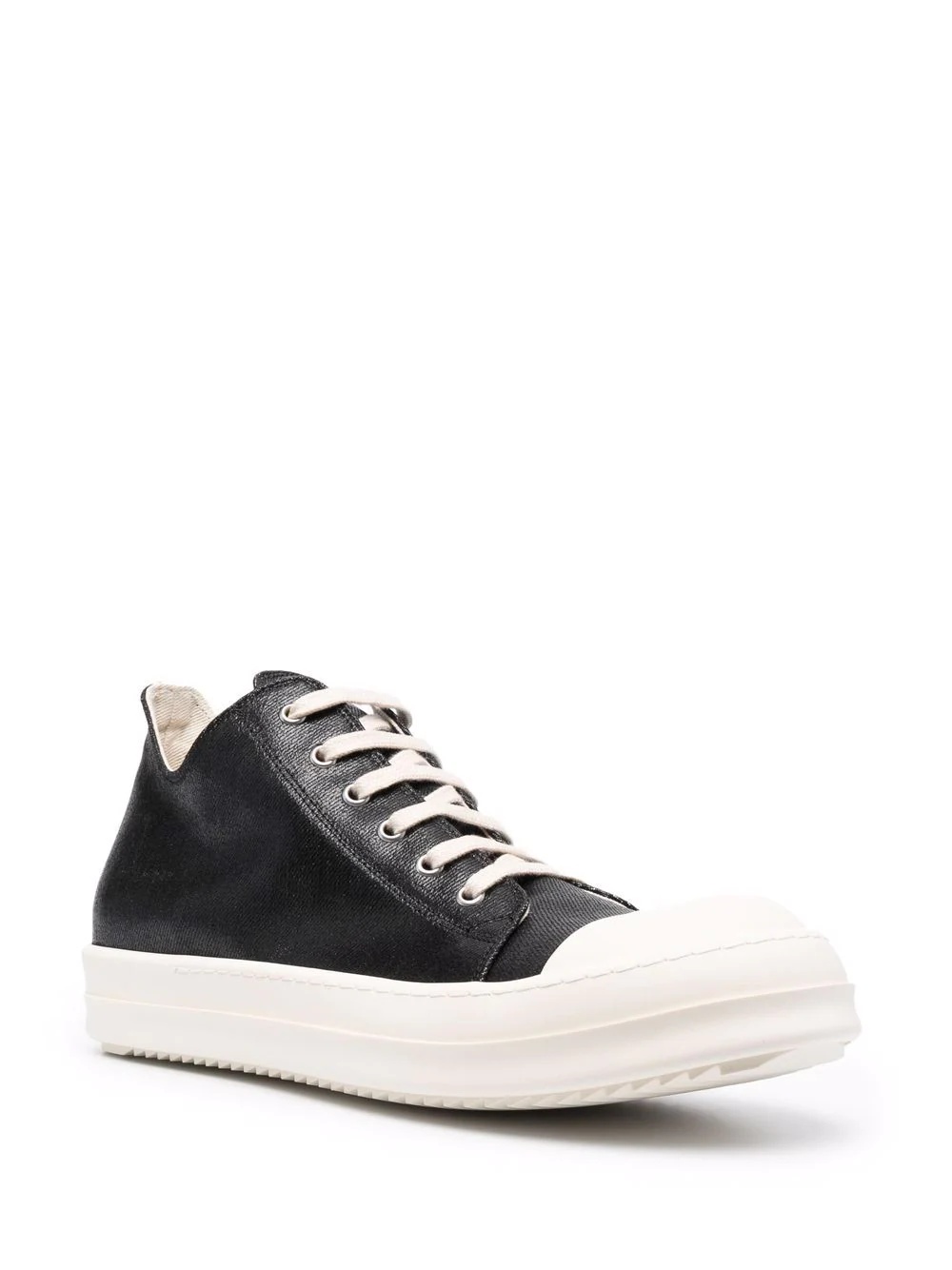 two-tone lace-up sneakers - 2