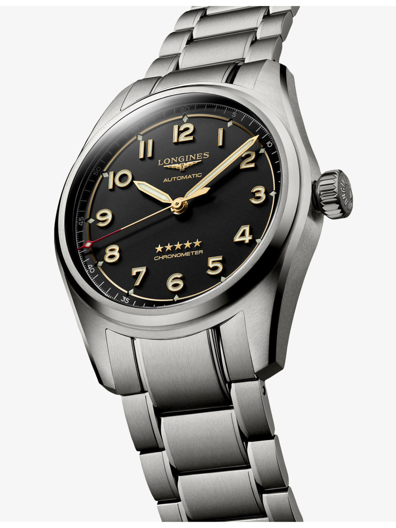 Longines L3.810.1.53.6 Longines Spirit 40mm Titanium Automatic Watch outlook