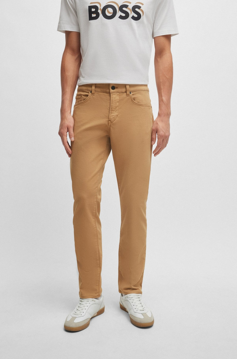 SLIM-FIT JEANS IN KNITTED DENIM 2