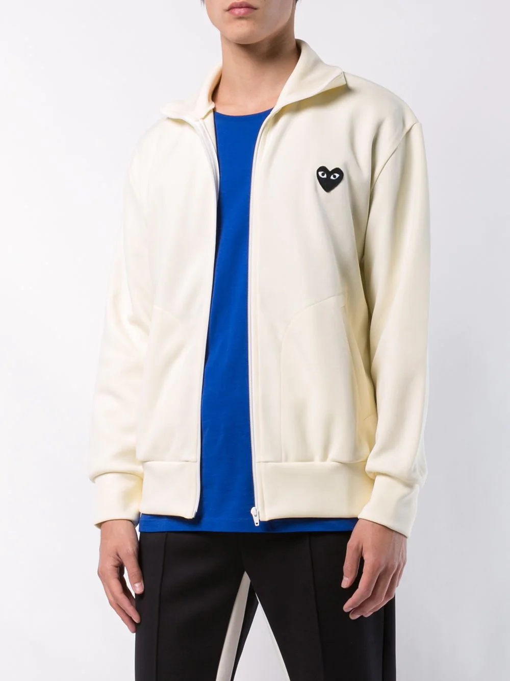 heart logo track jacket - 3