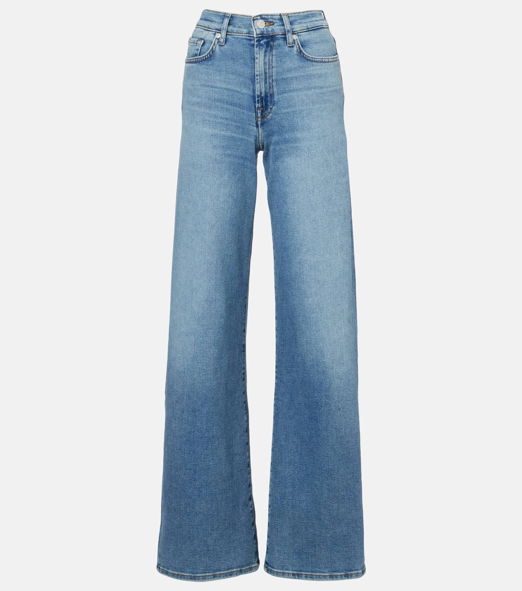 Lotta high-rise wide-leg jeans - 1