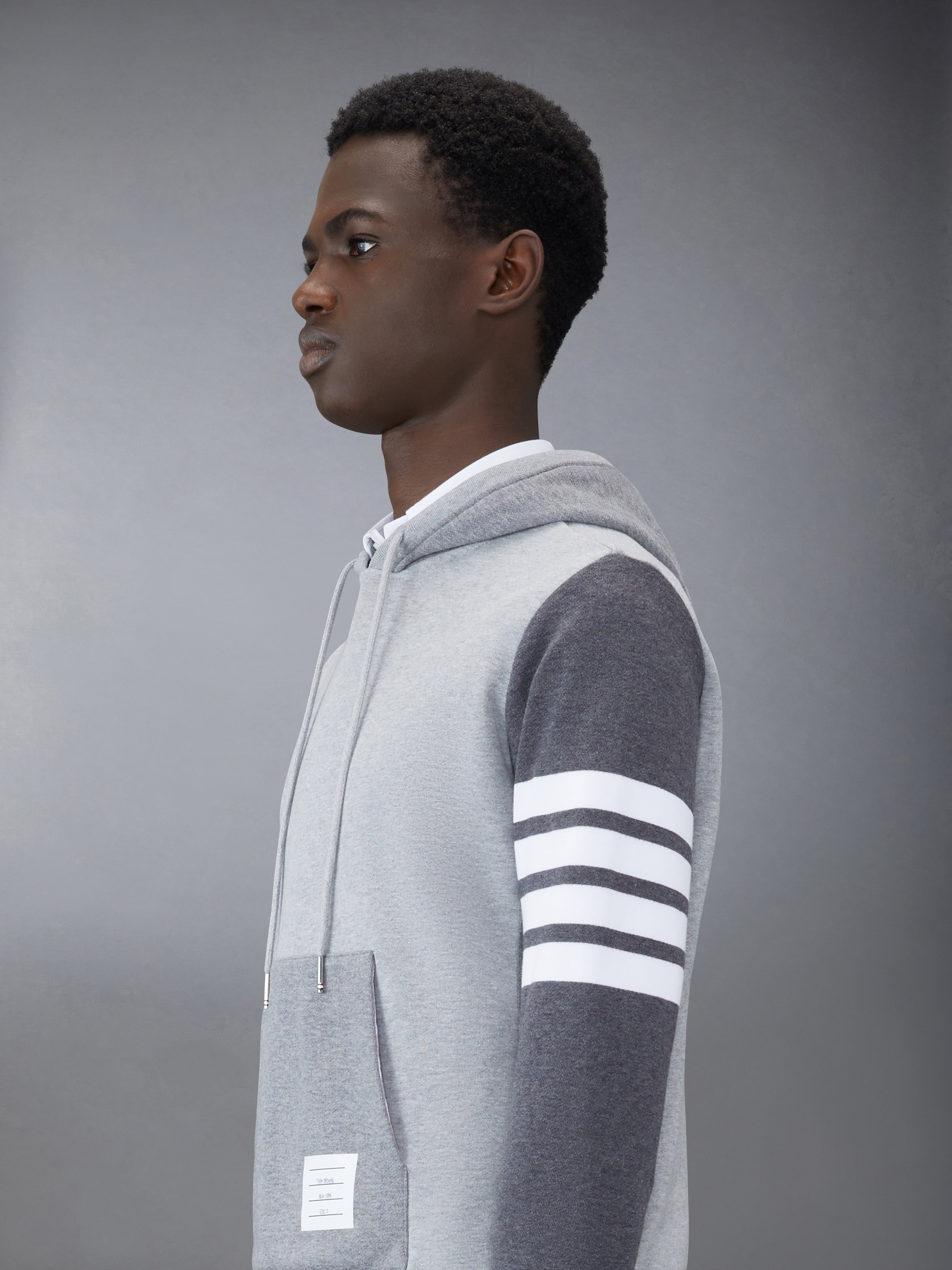 CLASSIC LOOPBACK 4-BAR HOODIE - 4