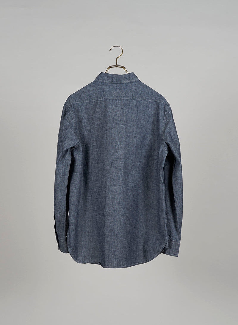 Field Shirt in Indigo - 3