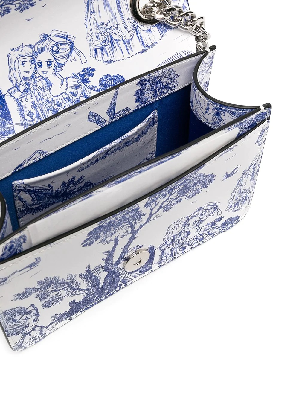 Animé Toile de Jouy print shoulder bag - 5