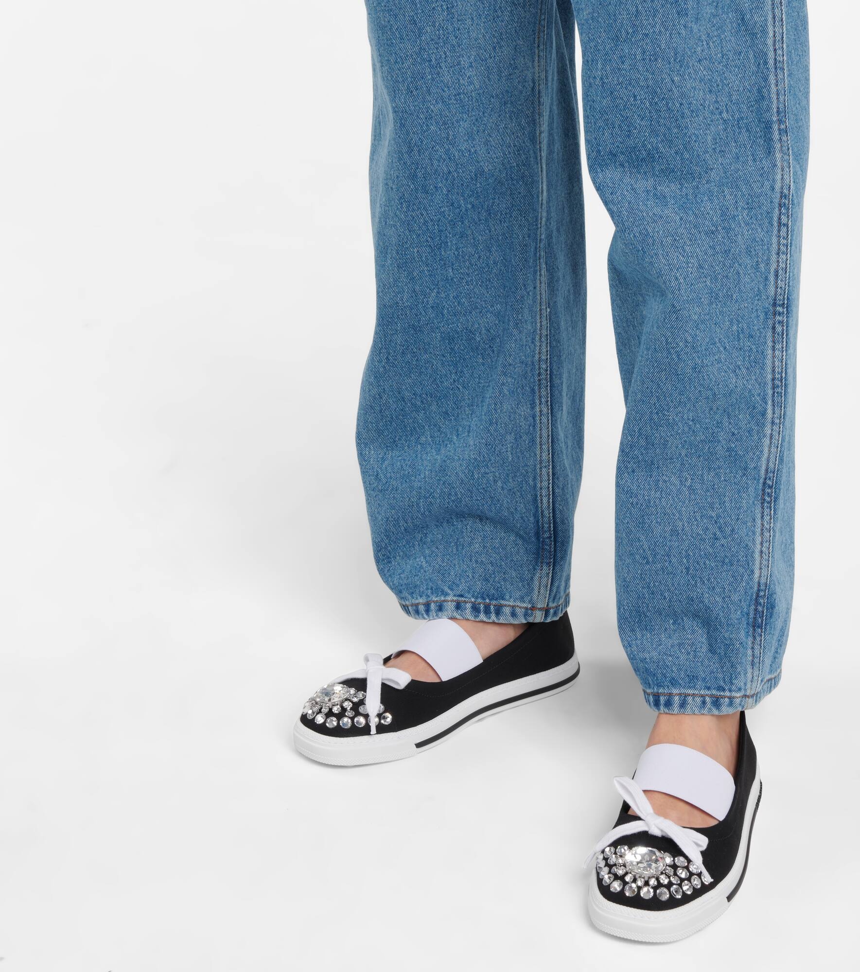 Embellished ballet flats - 4
