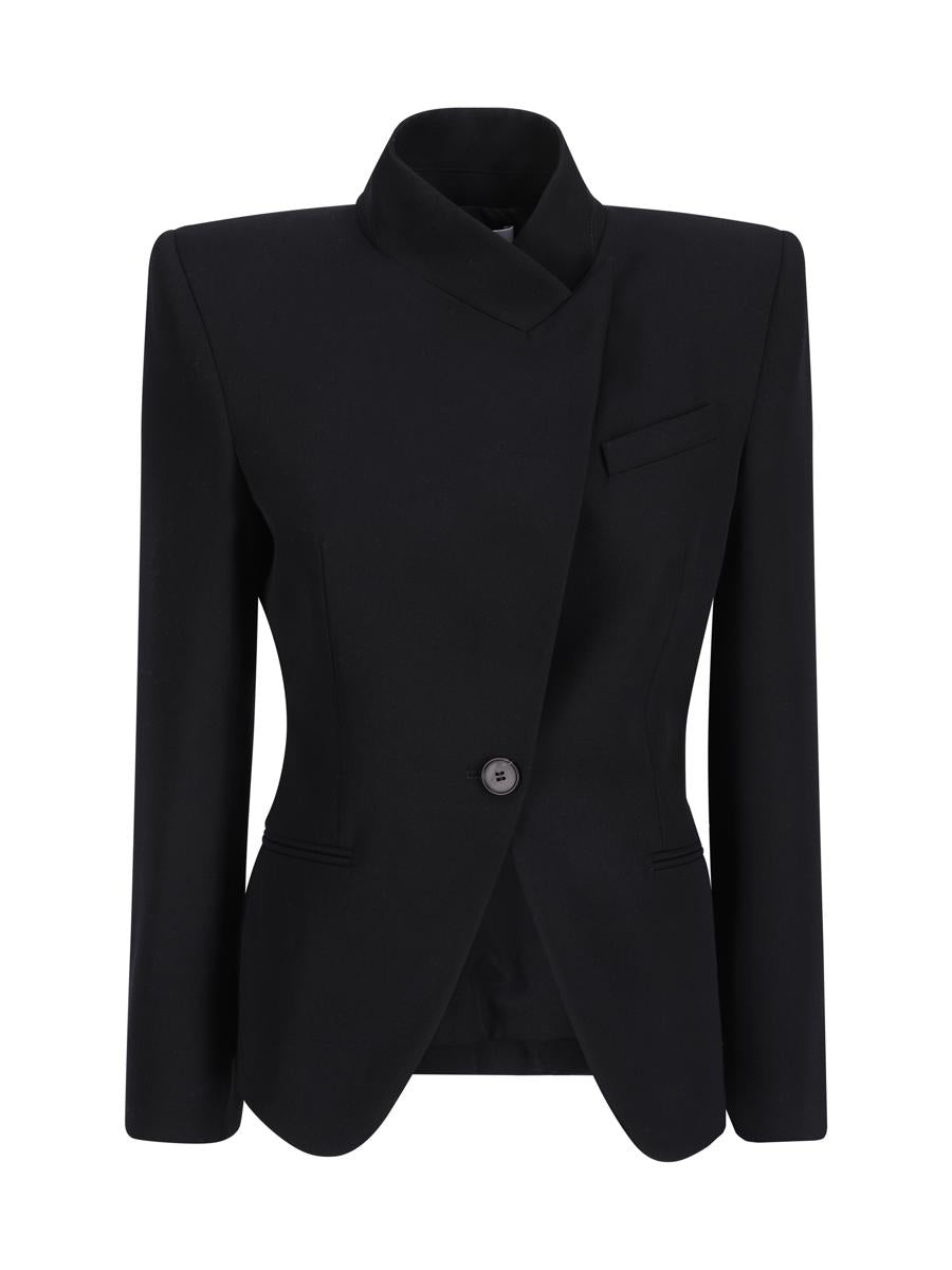ジャケット alexander mcqueen JACKET (802643QJACH 1000) Alexander McQueen Alexander McQueen Jackets | baltini