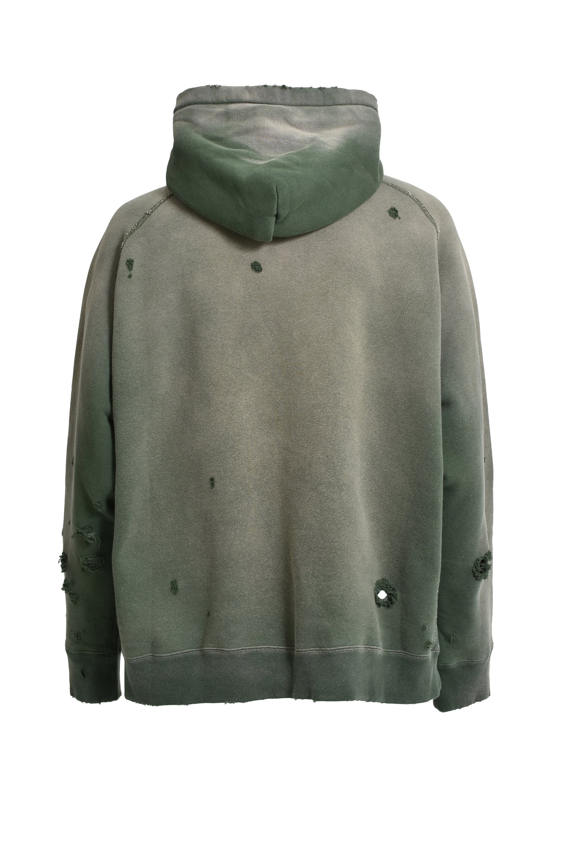 DARTS SWEAT HOODY - FRENCH TERRY / C-OLV - 2