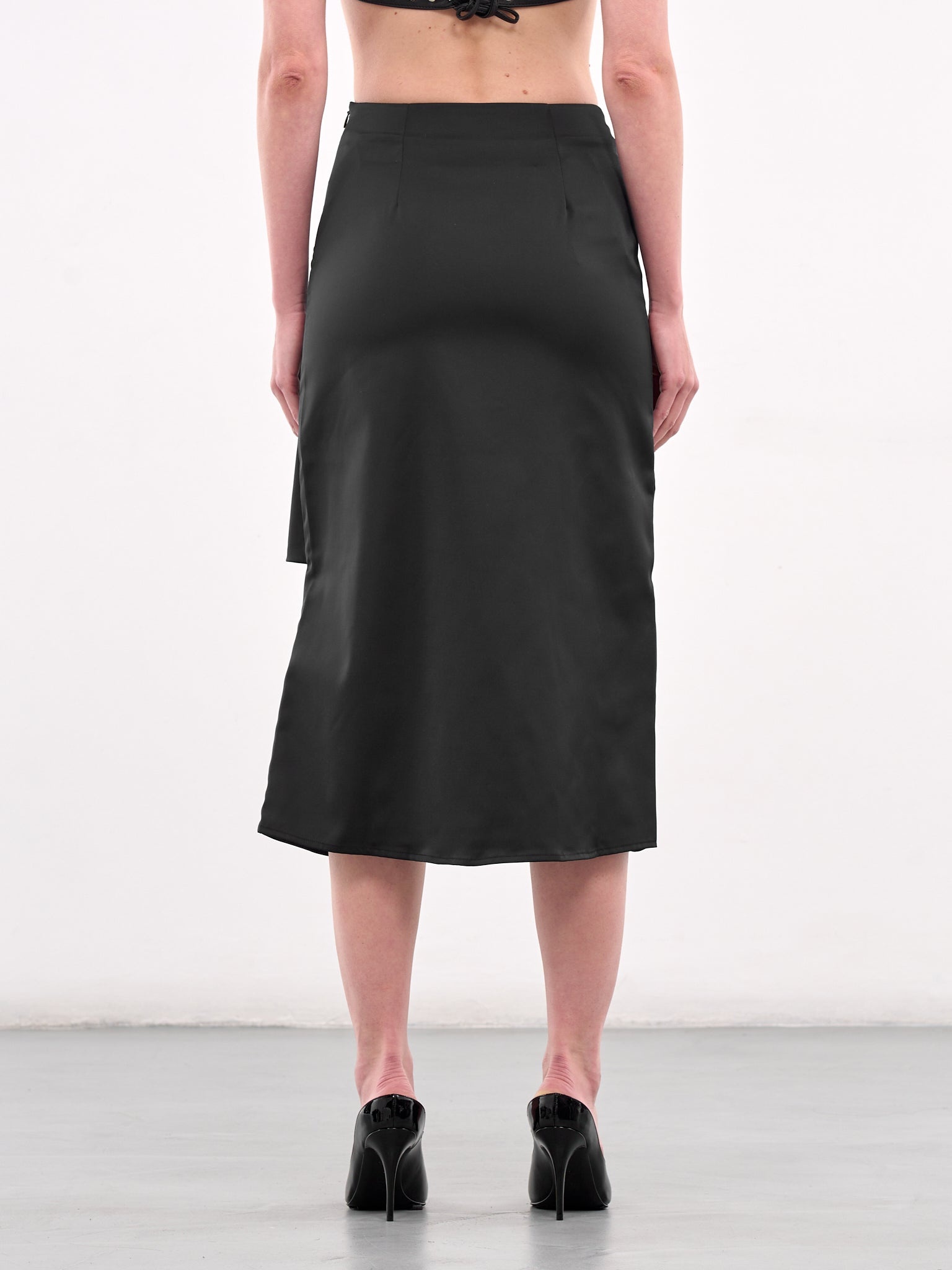 Cut-Out Midi Skirt - 3