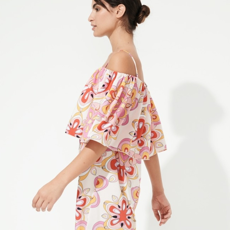 Women Off the Shoulder Short Dress Kaleidoscope 7