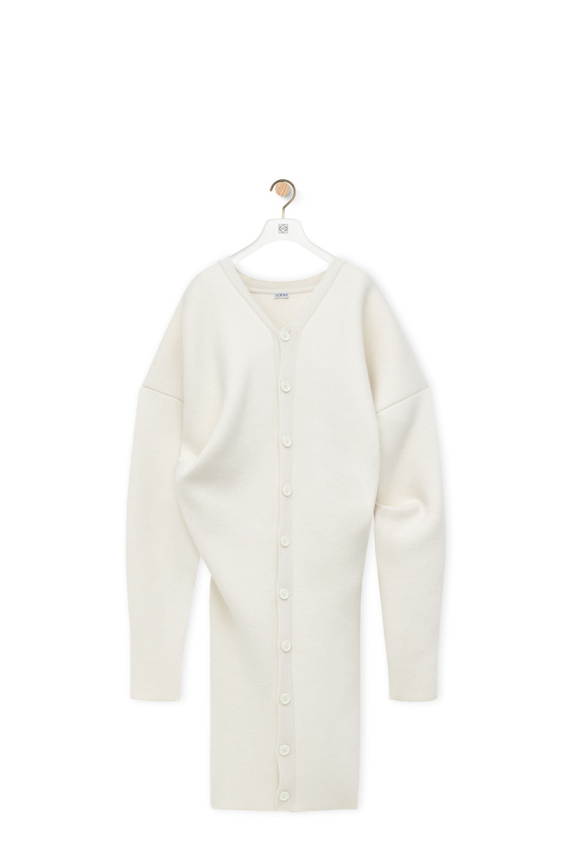 Draped coat in wool blend 1