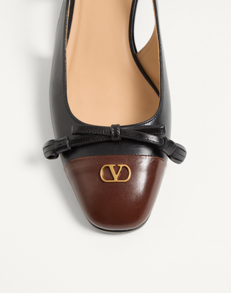 Valentino VALET DU ROI KID SLINGBACK BALLERINA 25MMM outlook
