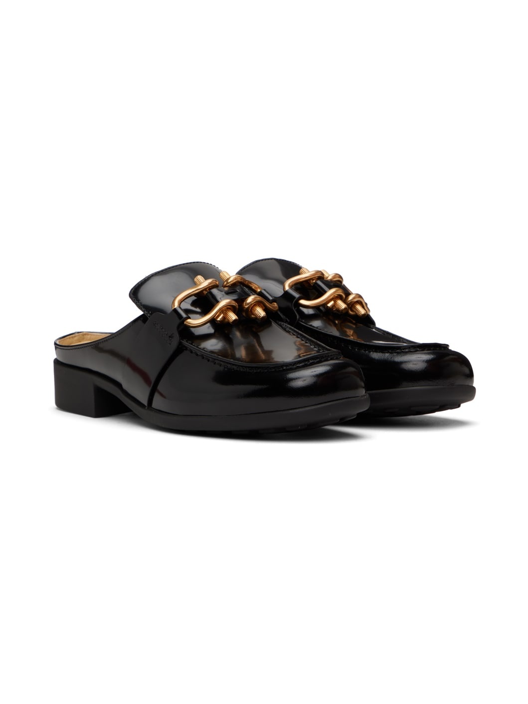 Black Monsieur Loafers - 4