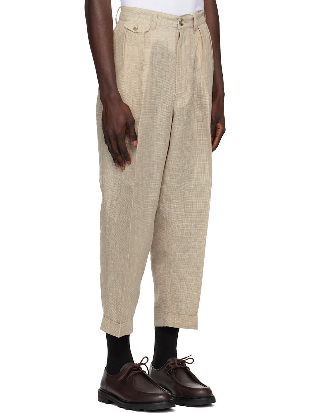 Off-White 2 Pleats Tapered Trousers - 2