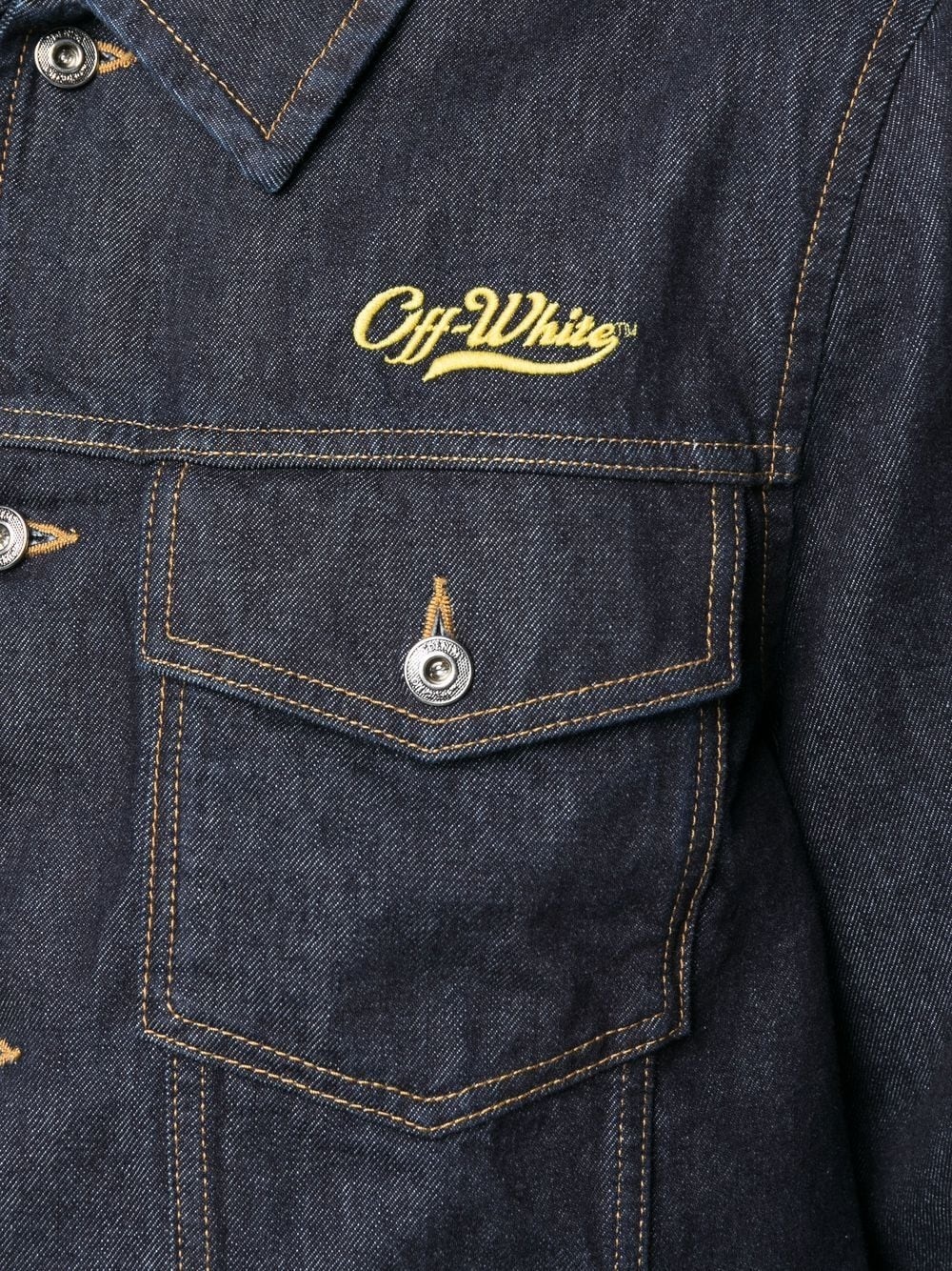 Wave Off denim jacket - 5