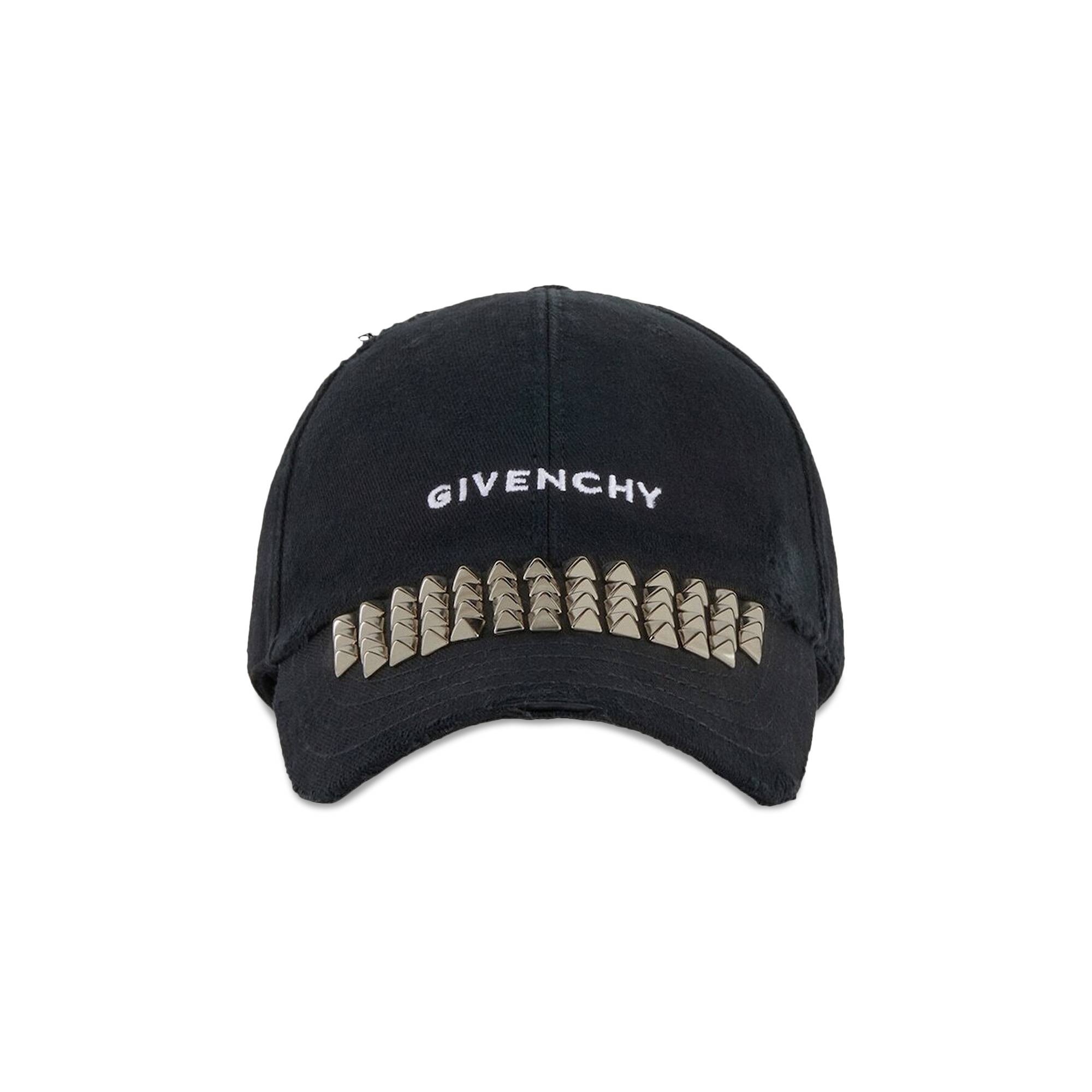 Givenchy Embroidered Logo Curved Cap 'Black' - 1