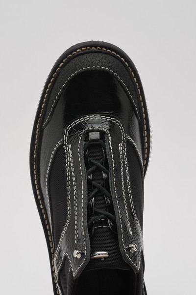 Our Legacy Cyber Derby Black Cracked Patent Leather outlook