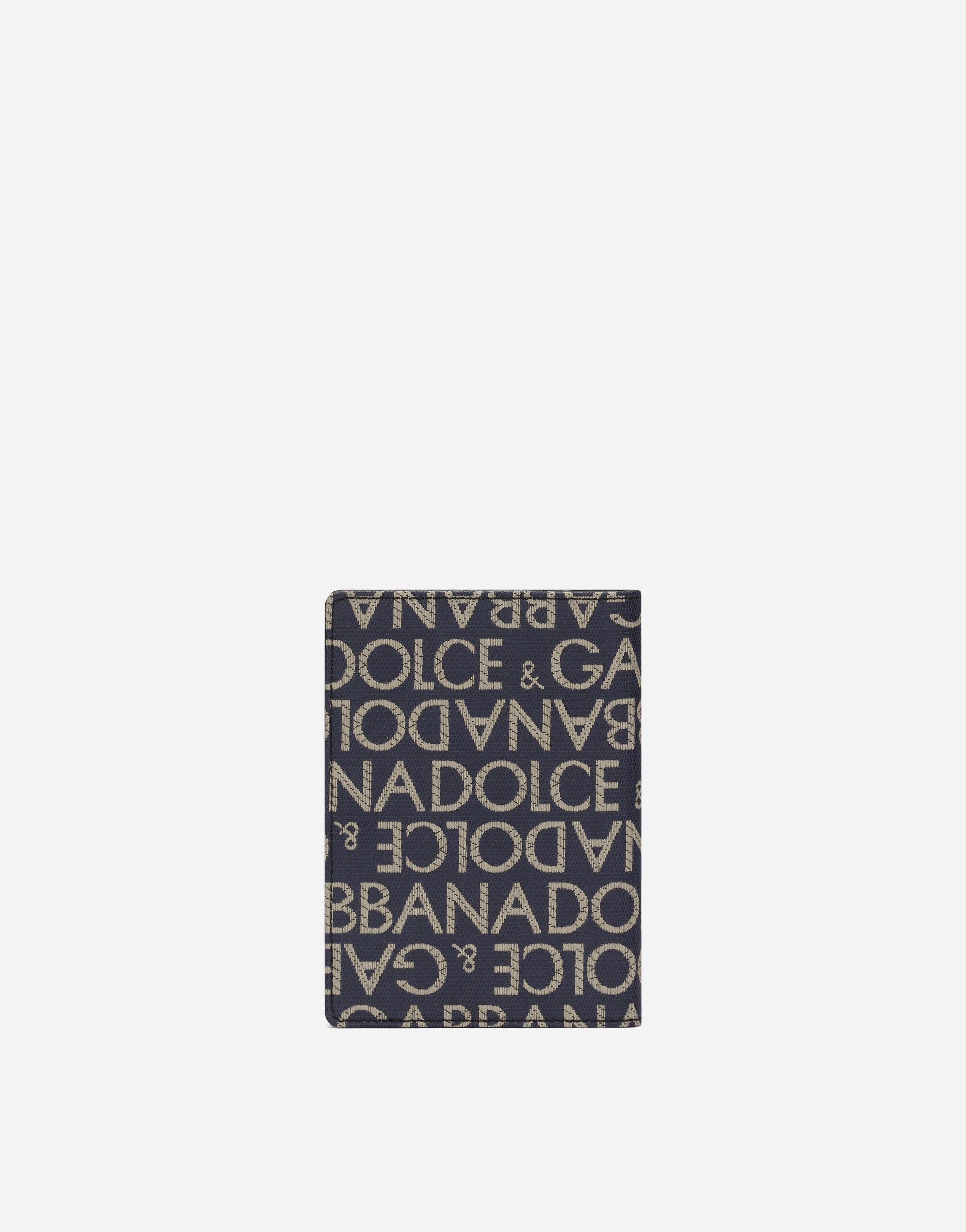 Coated jacquard passport case - 3