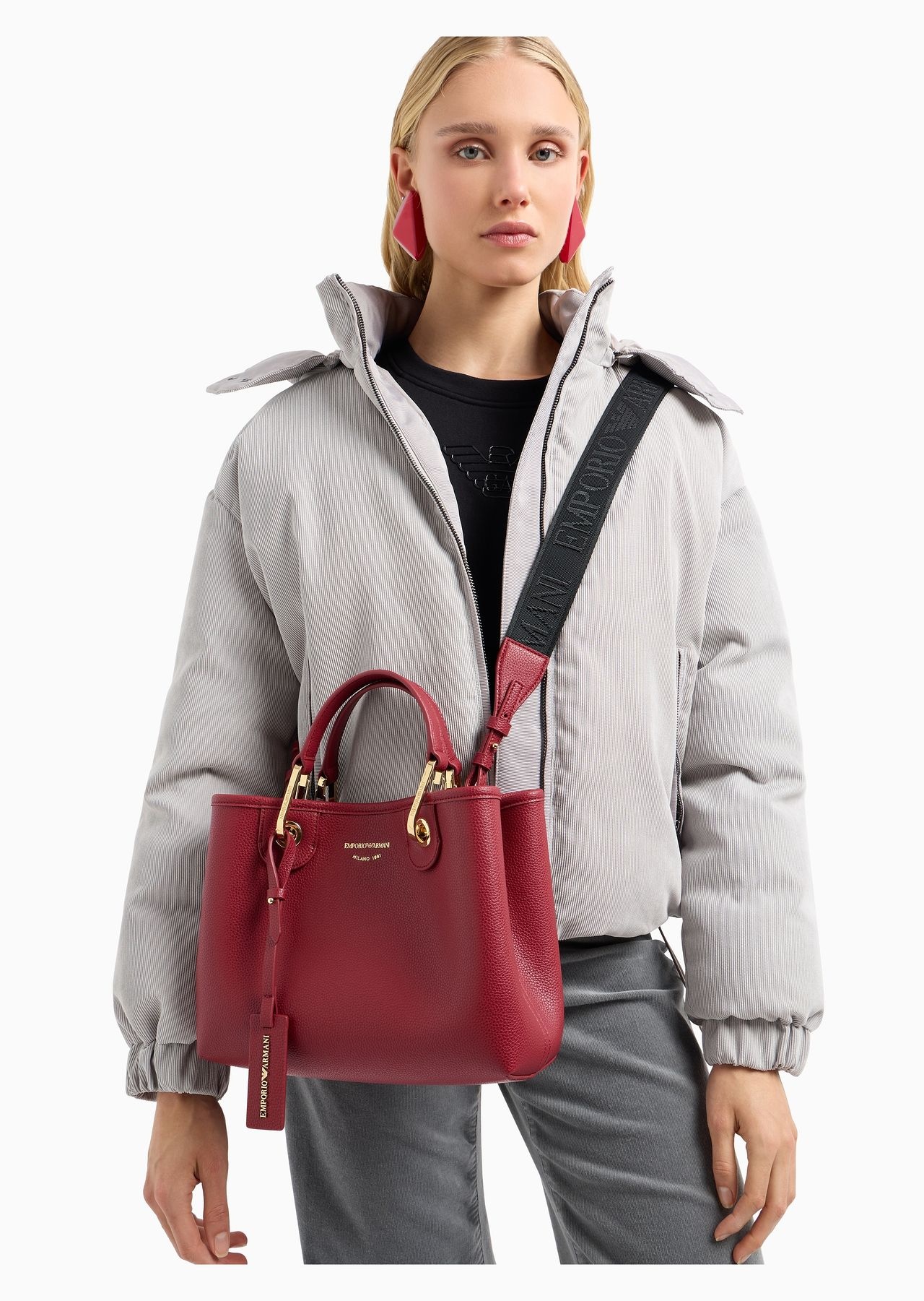 Small MyEA shopper bag with deer print - 7