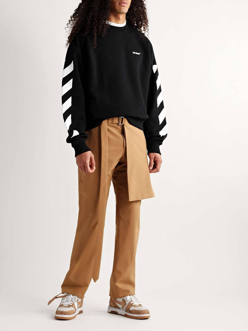 Off-White Logo-Print Cotton-Jersey Sweatshirt outlook
