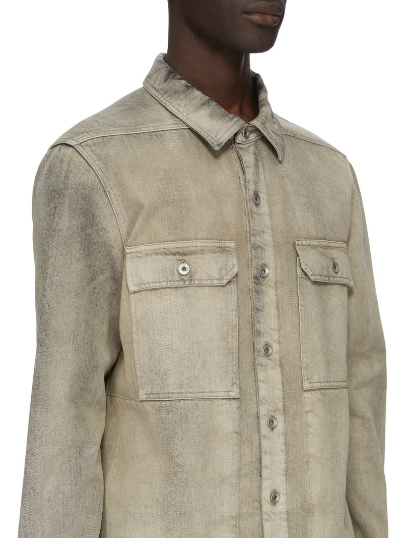Rick Owens Denim Outershirt 4